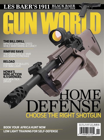 Gun World issue November 2016