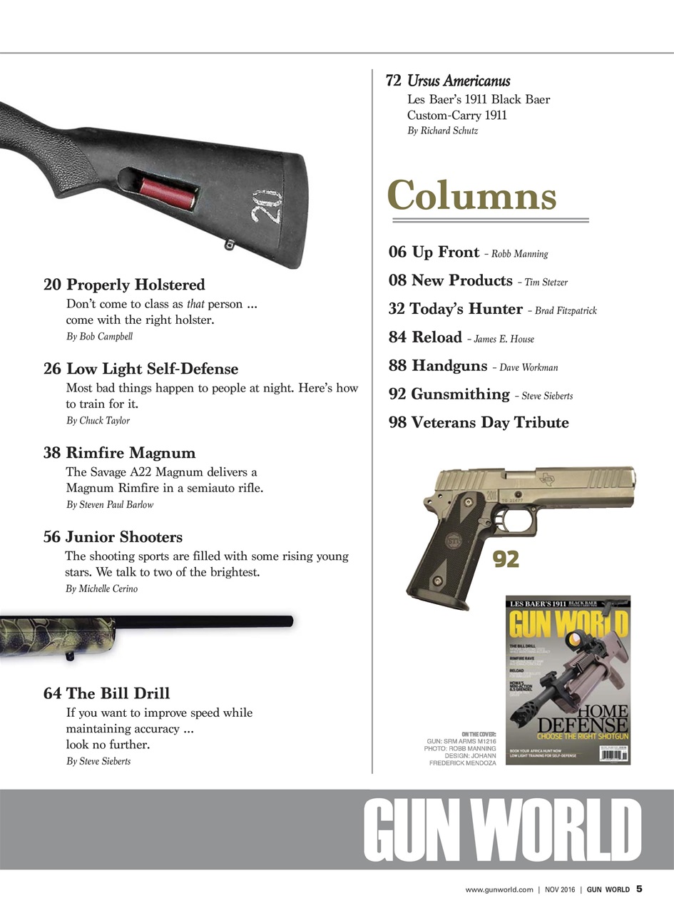 Gun World Preview Pages