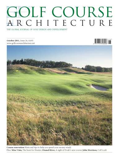 Golf Course Architecture issue 