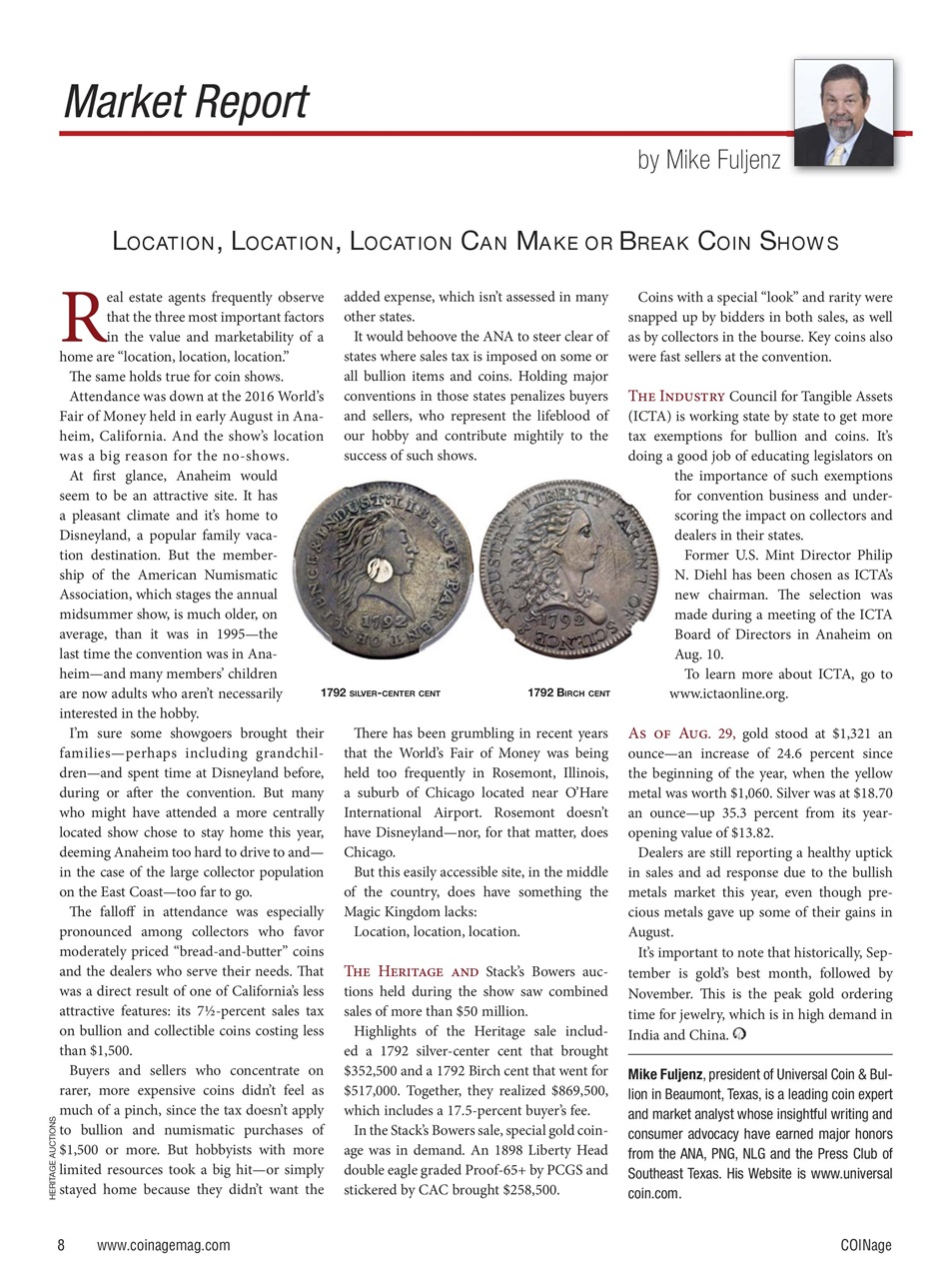 COINage Magazine Preview Pages