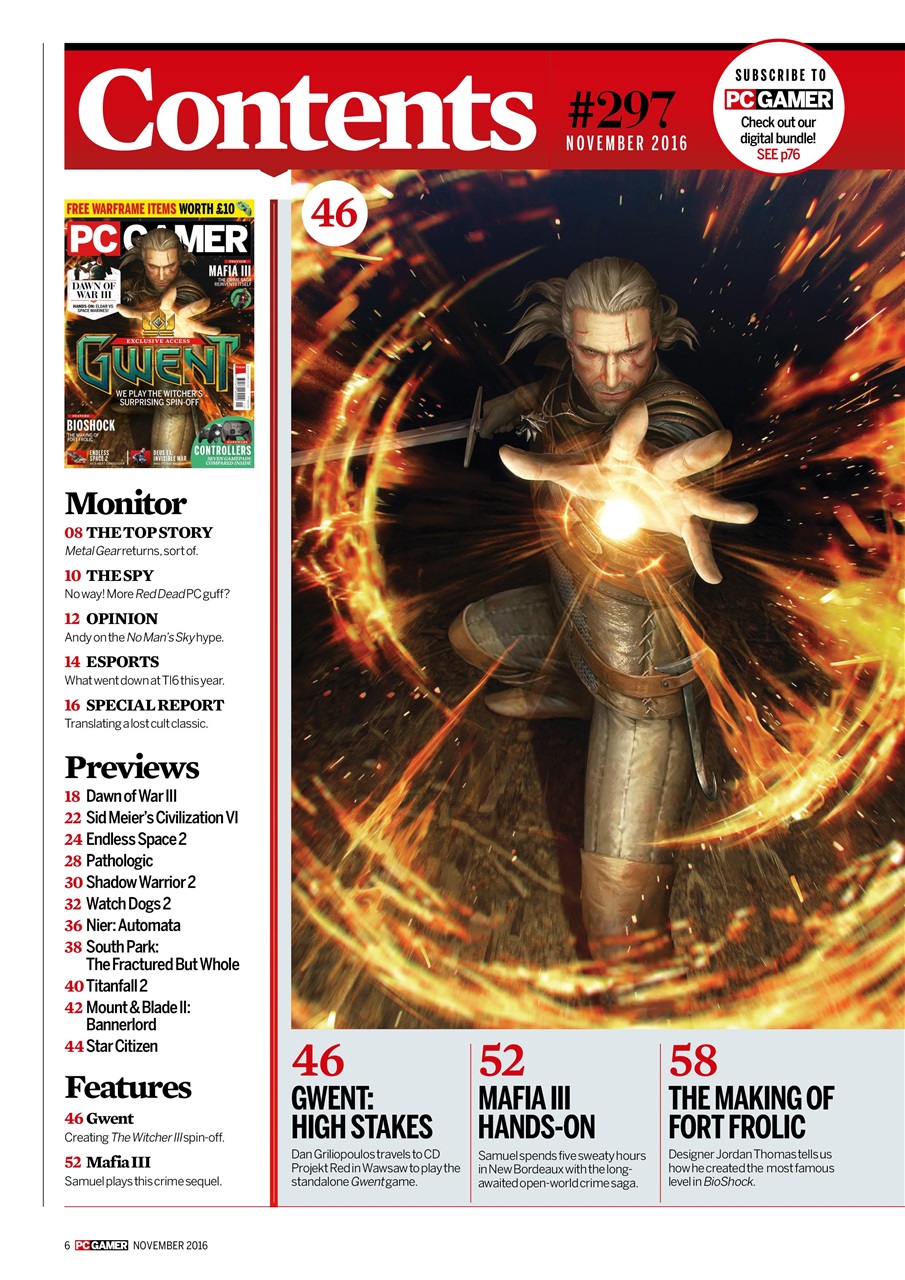 PC Gamer (UK Edition) Preview Pages