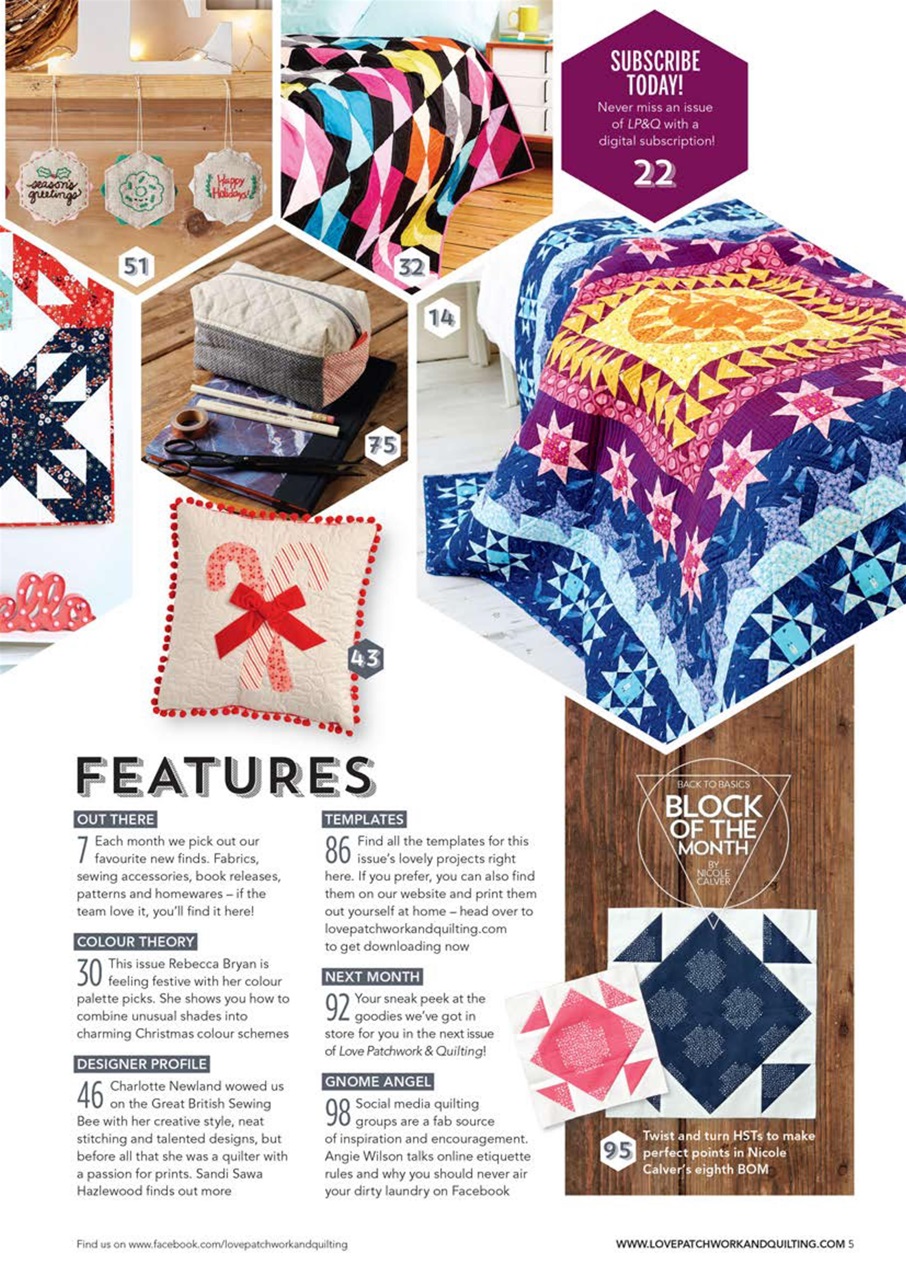 Love Patchwork & Quilting Preview Pages