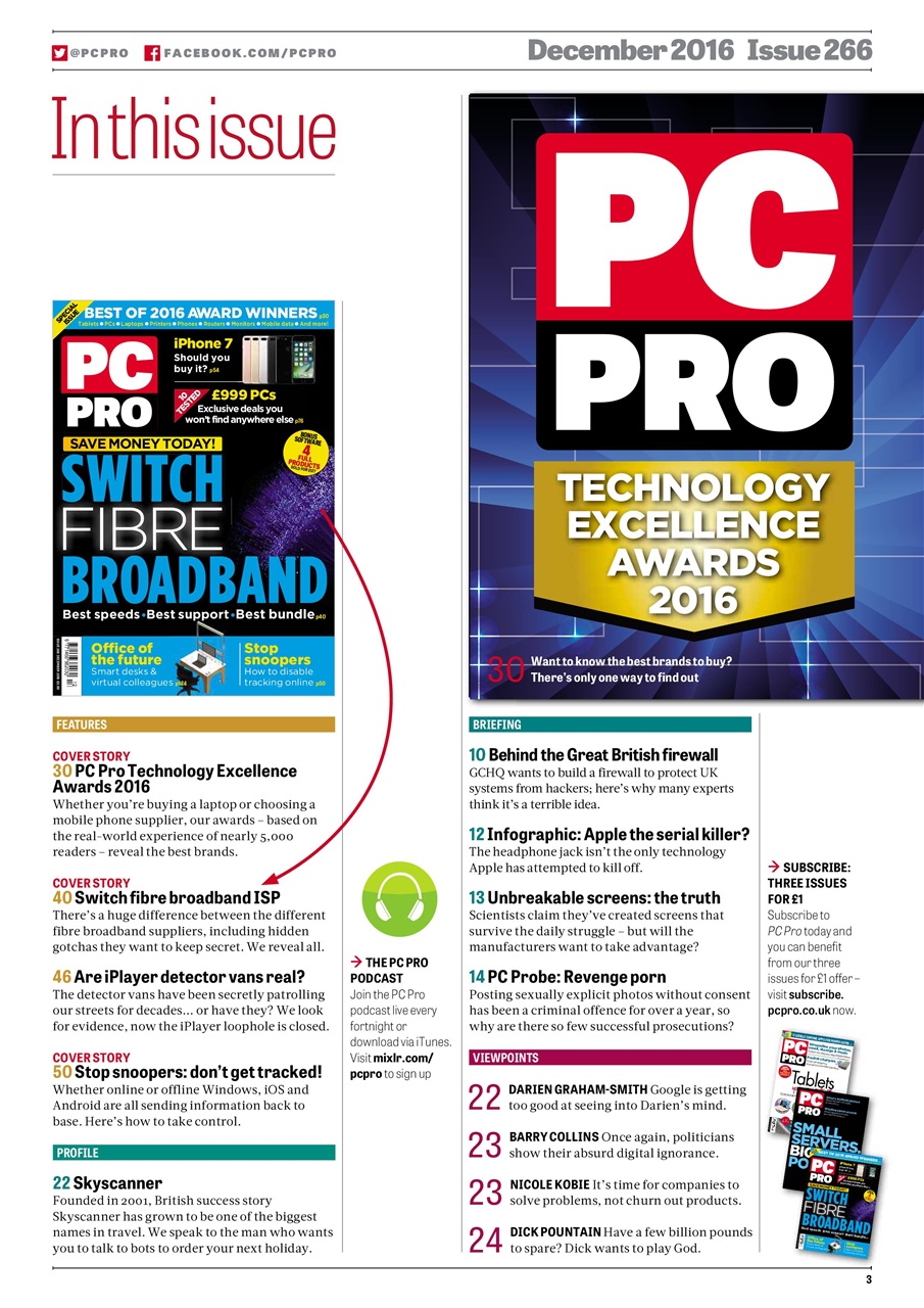 PC Pro Preview Pages