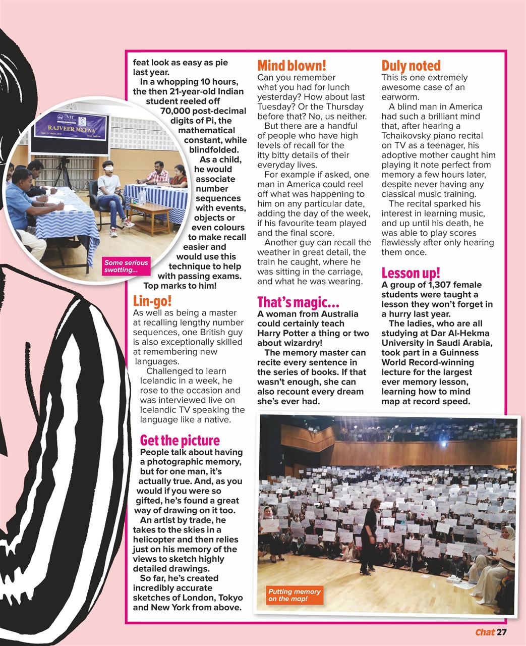 Chat Specials Preview Pages