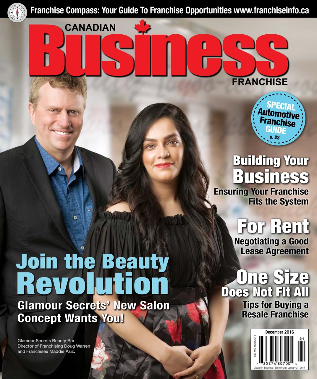 Canadian Business Franchise Preview Pages