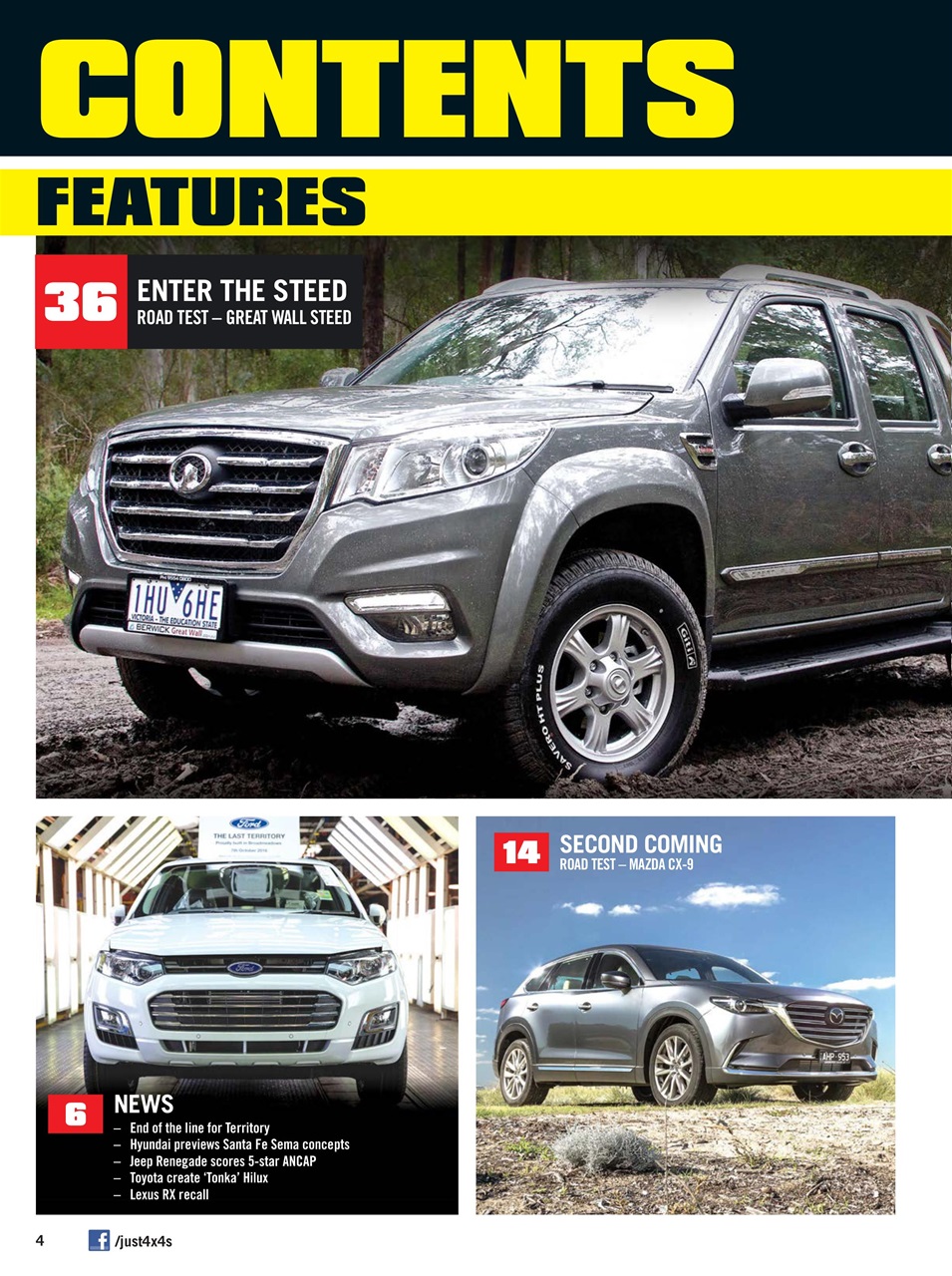 JUST 4X4S Preview Pages