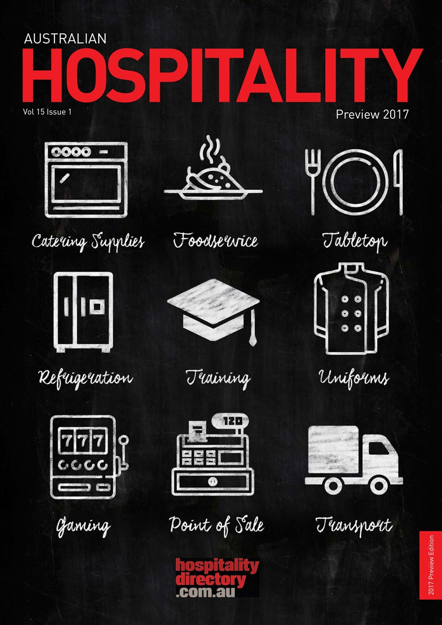 Australian Hospitality Directory Preview Pages