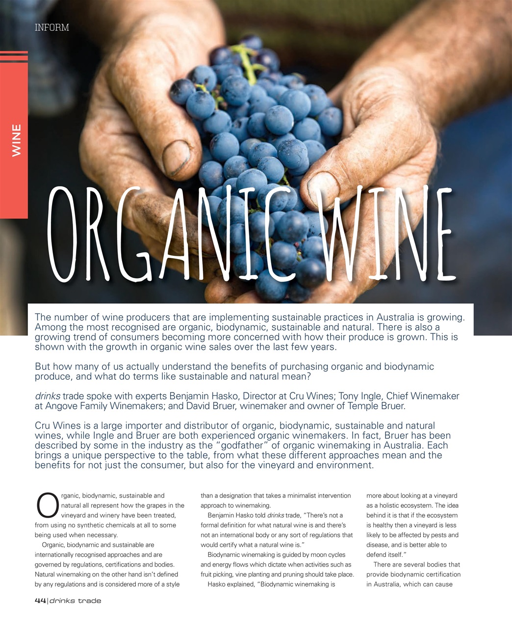 Drinks Trade Preview Pages