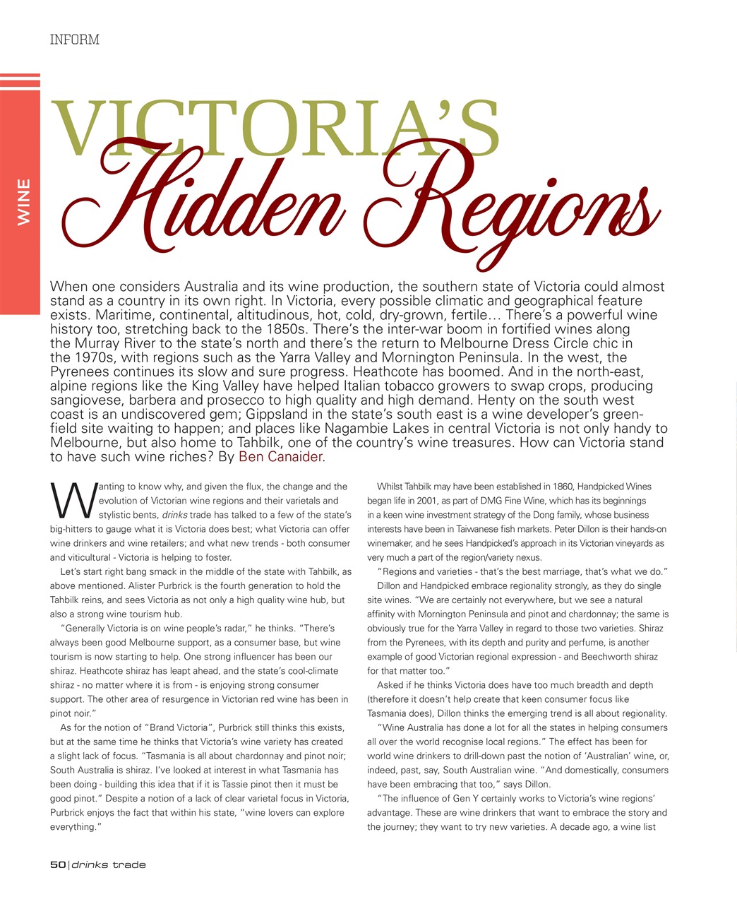 Drinks Trade Preview Pages