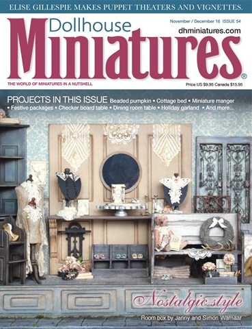 Dollhouse Miniatures issue Issue 54