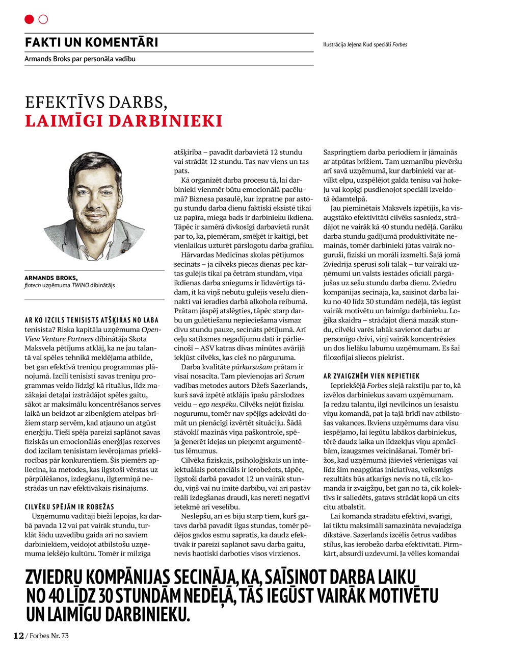 Forbes Latvia Preview Pages