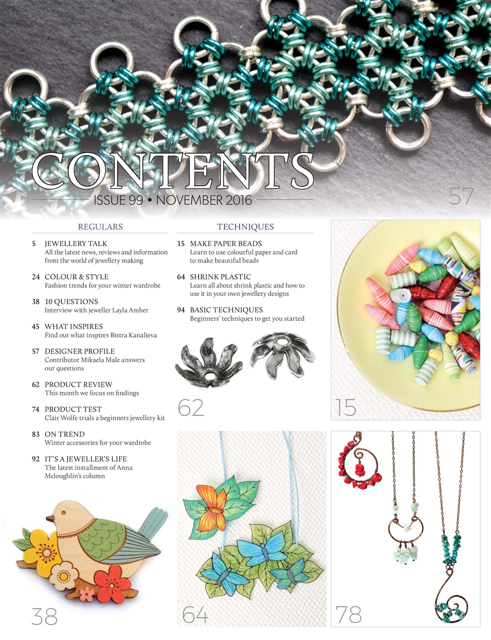 Making Jewellery Preview Pages