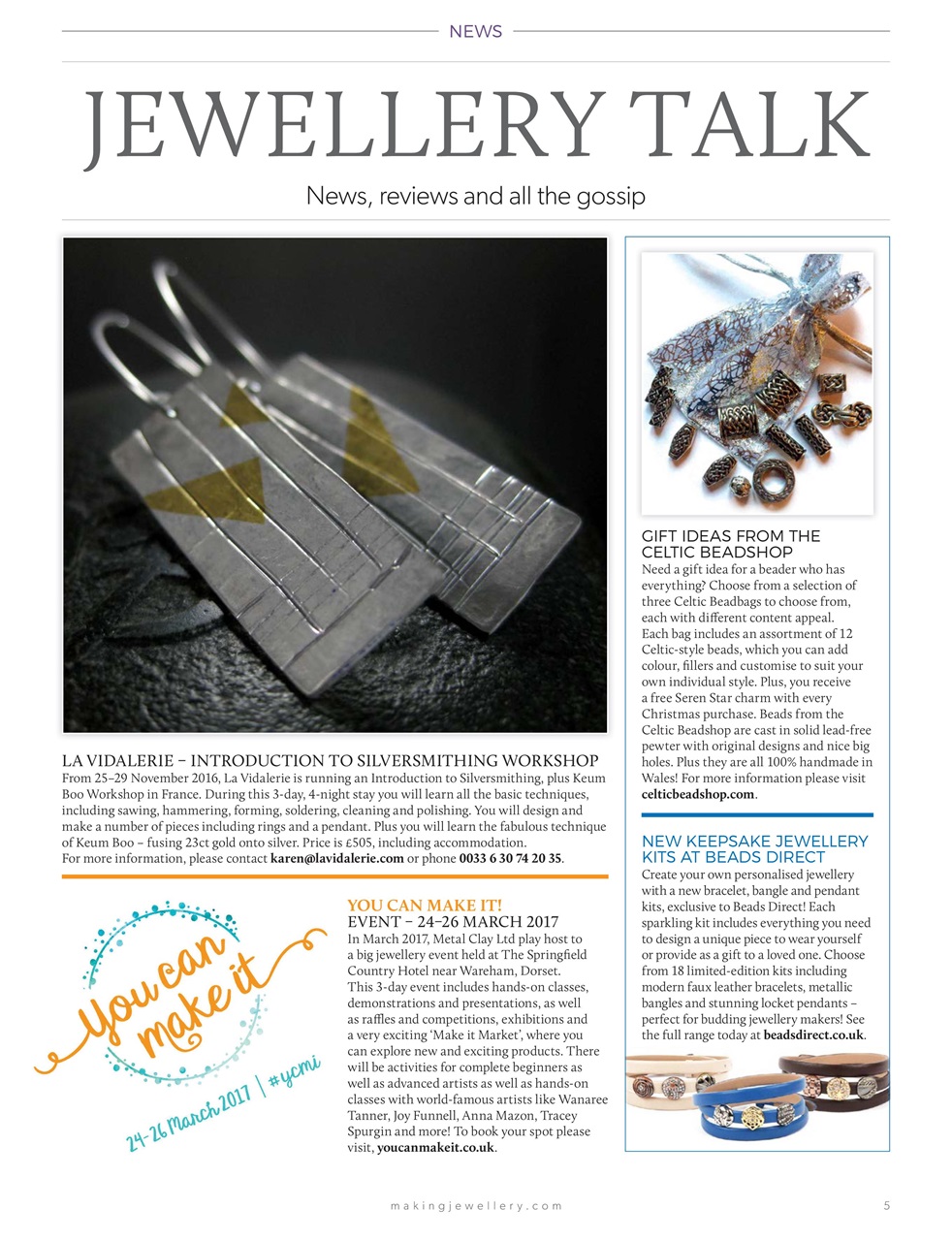 Making Jewellery Preview Pages