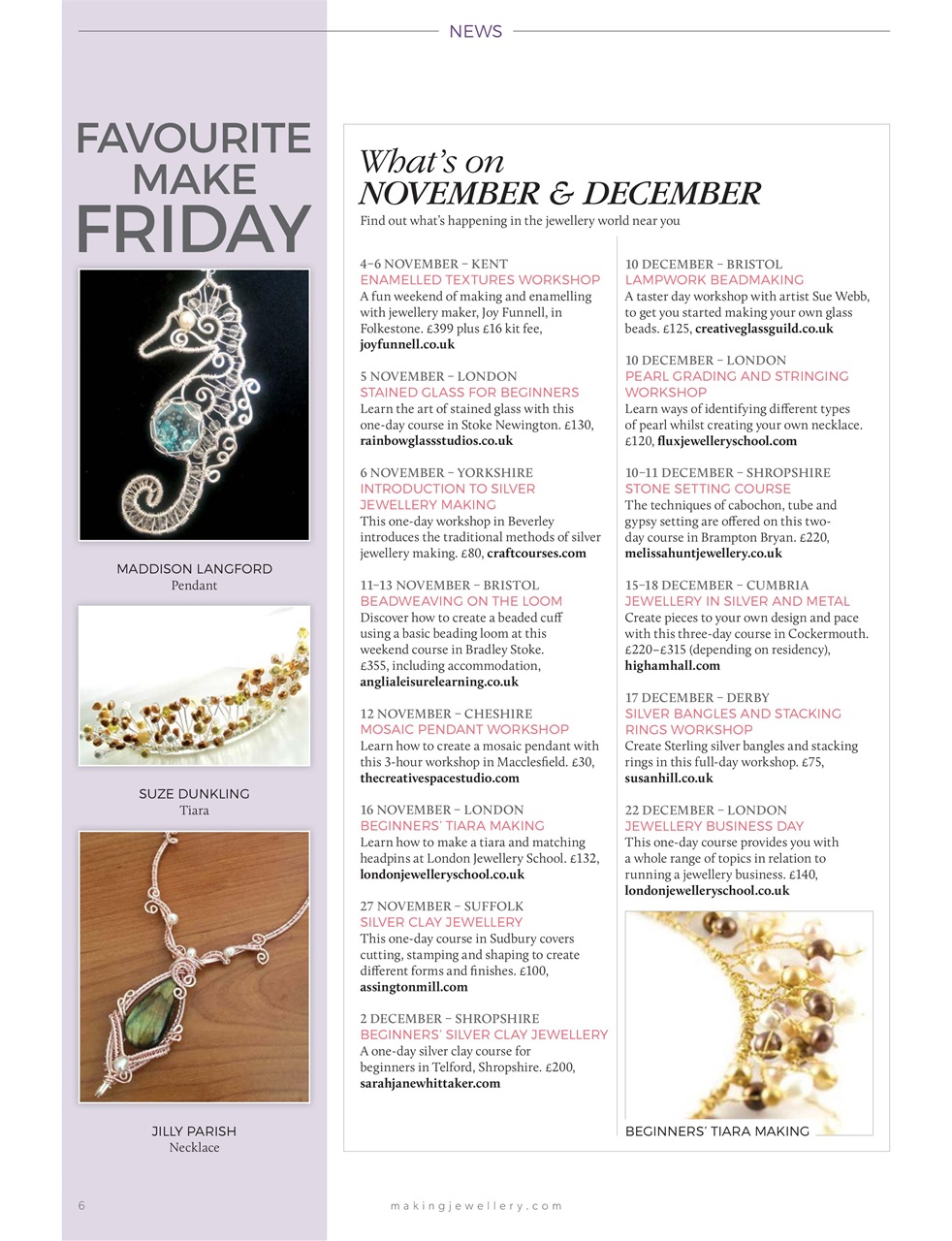 Making Jewellery Preview Pages