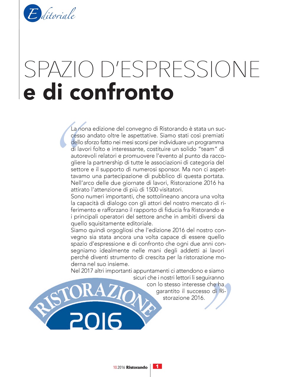 Ristorando Preview Pages