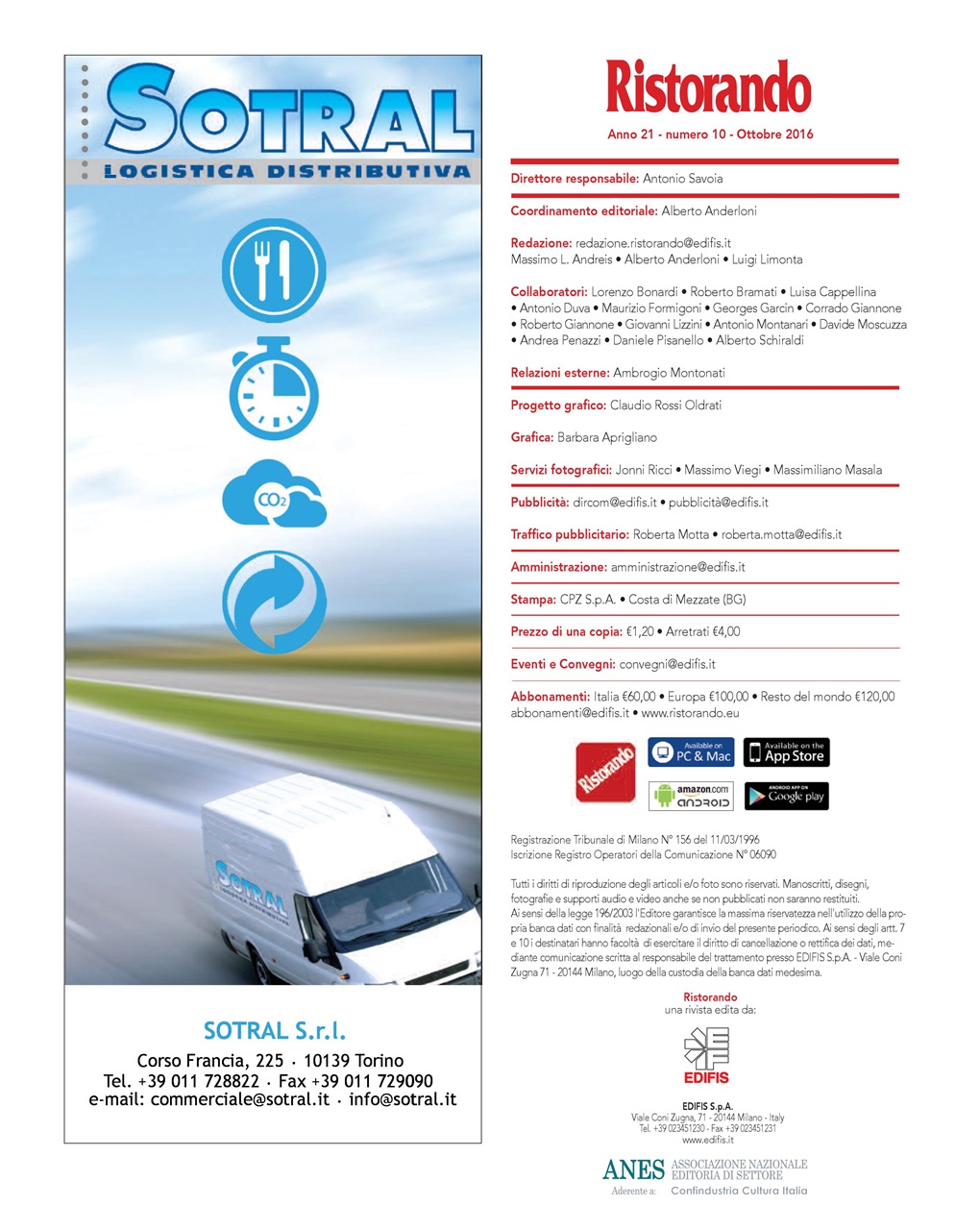 Ristorando Preview Pages