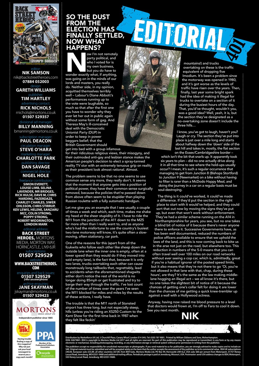 Back Street Heroes Preview Pages