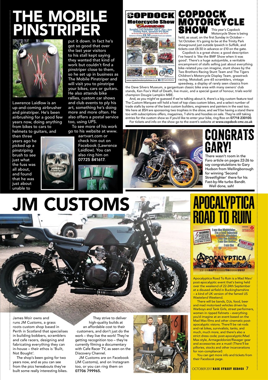 Back Street Heroes Preview Pages