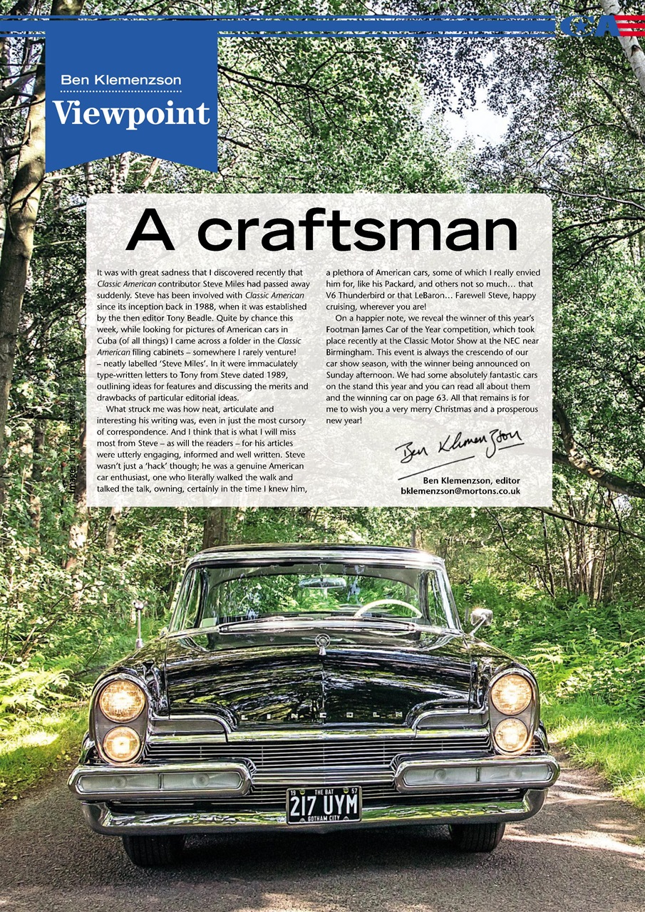 Classic American Magazine Preview Pages