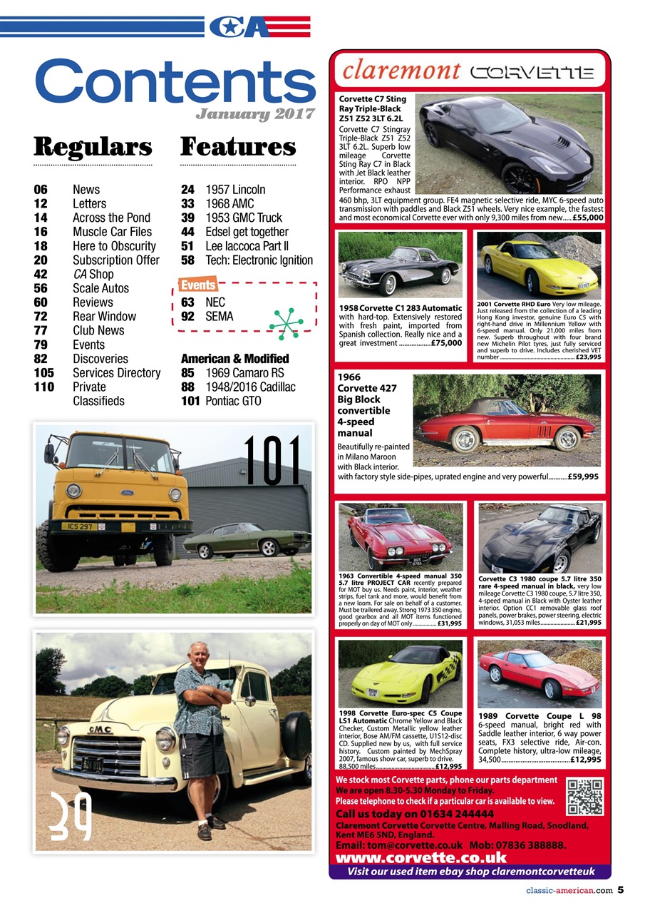 Classic American Magazine Preview Pages
