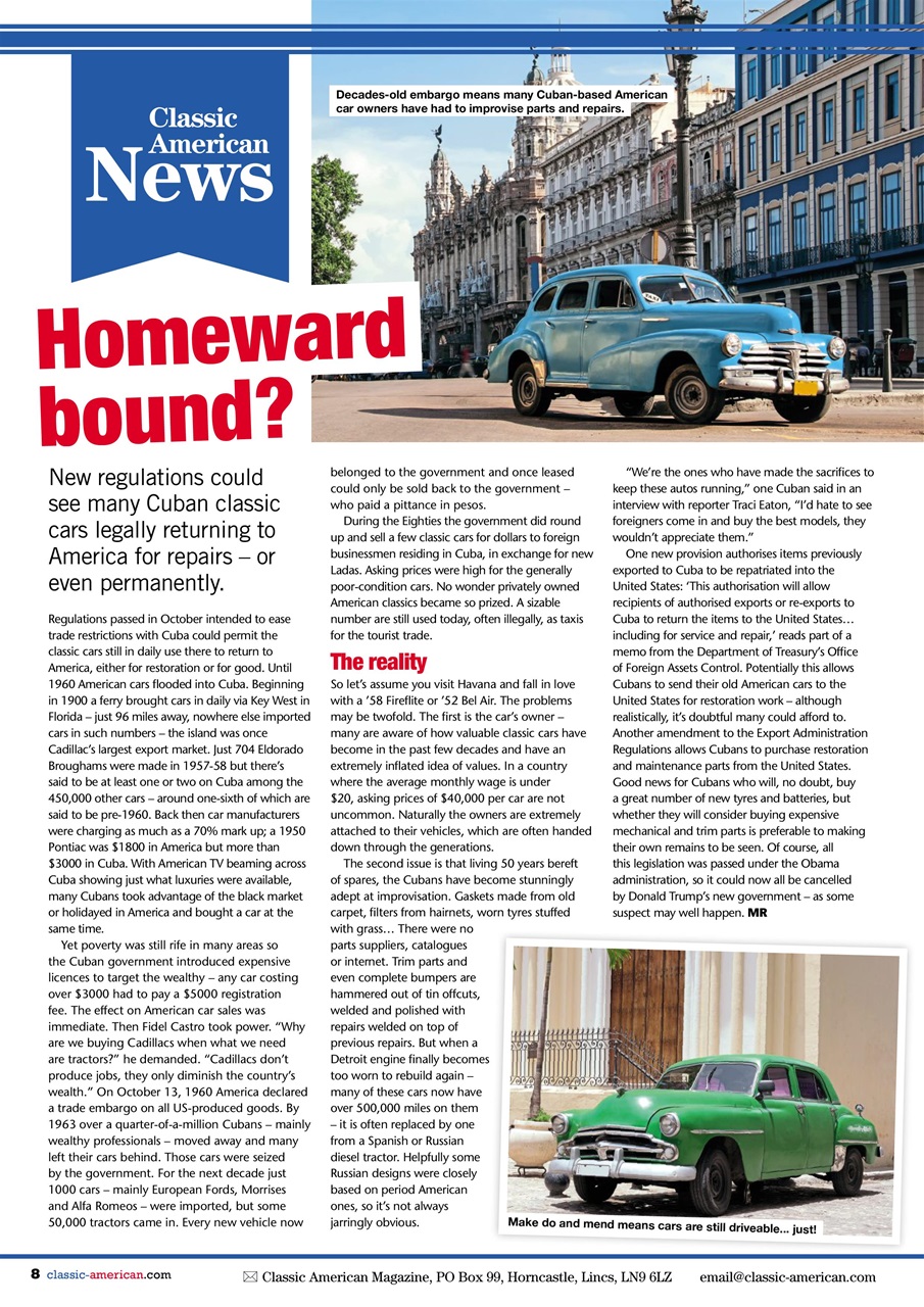 Classic American Magazine Preview Pages