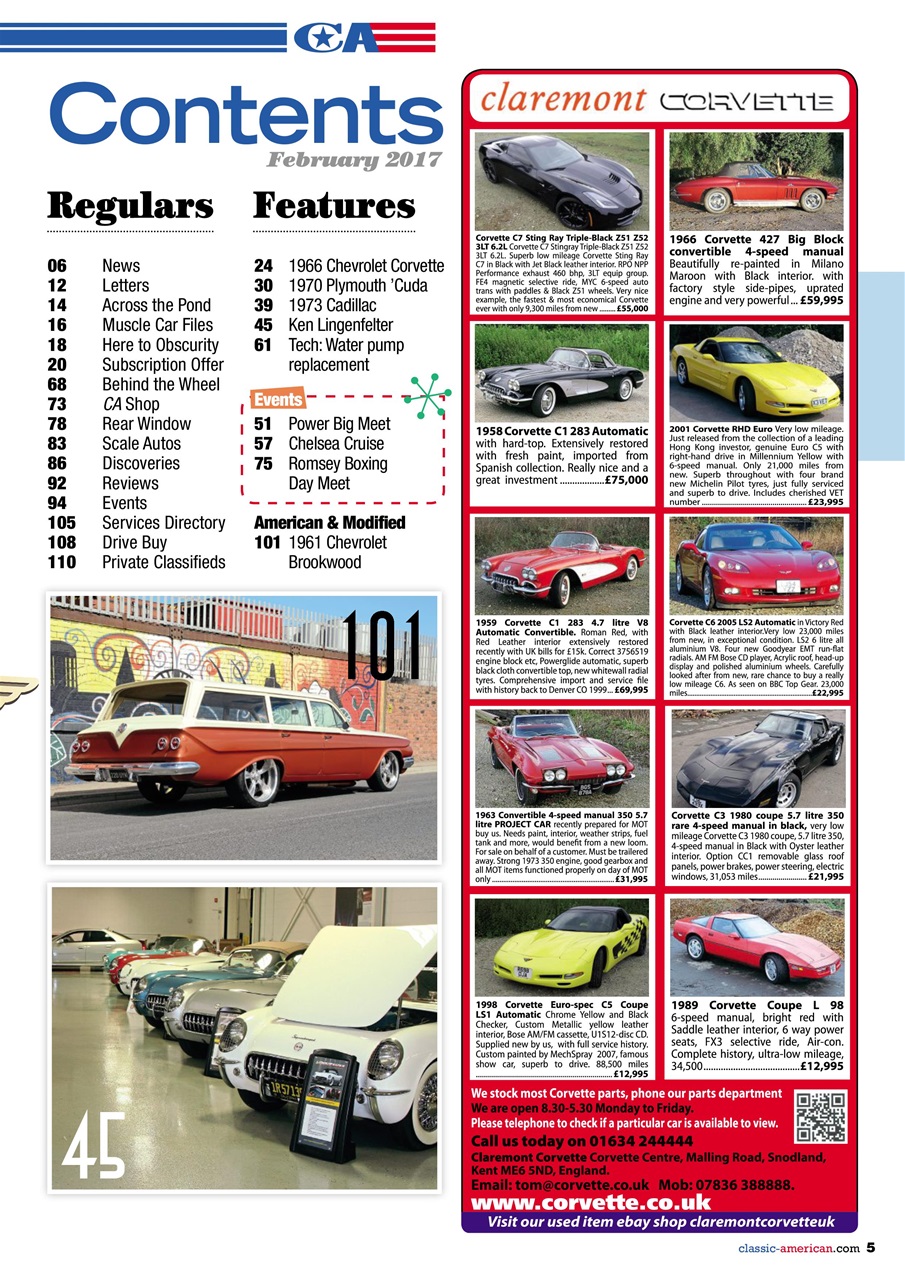 Classic American Magazine Preview Pages