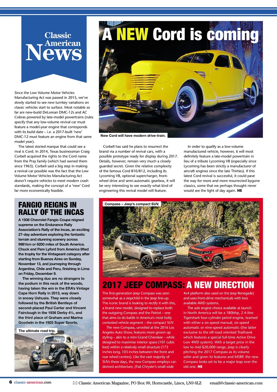 Classic American Magazine Preview Pages