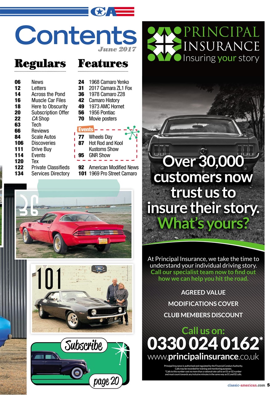 Classic American Magazine Preview Pages