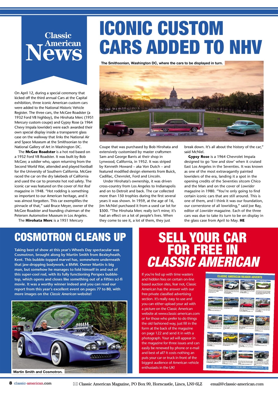 Classic American Magazine Preview Pages