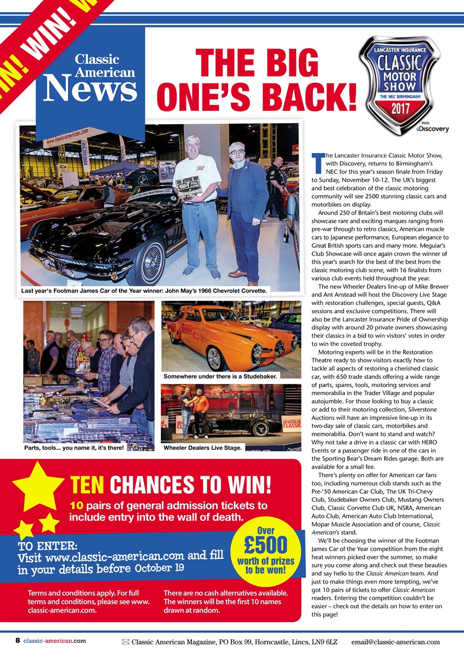 Classic American Magazine Preview Pages