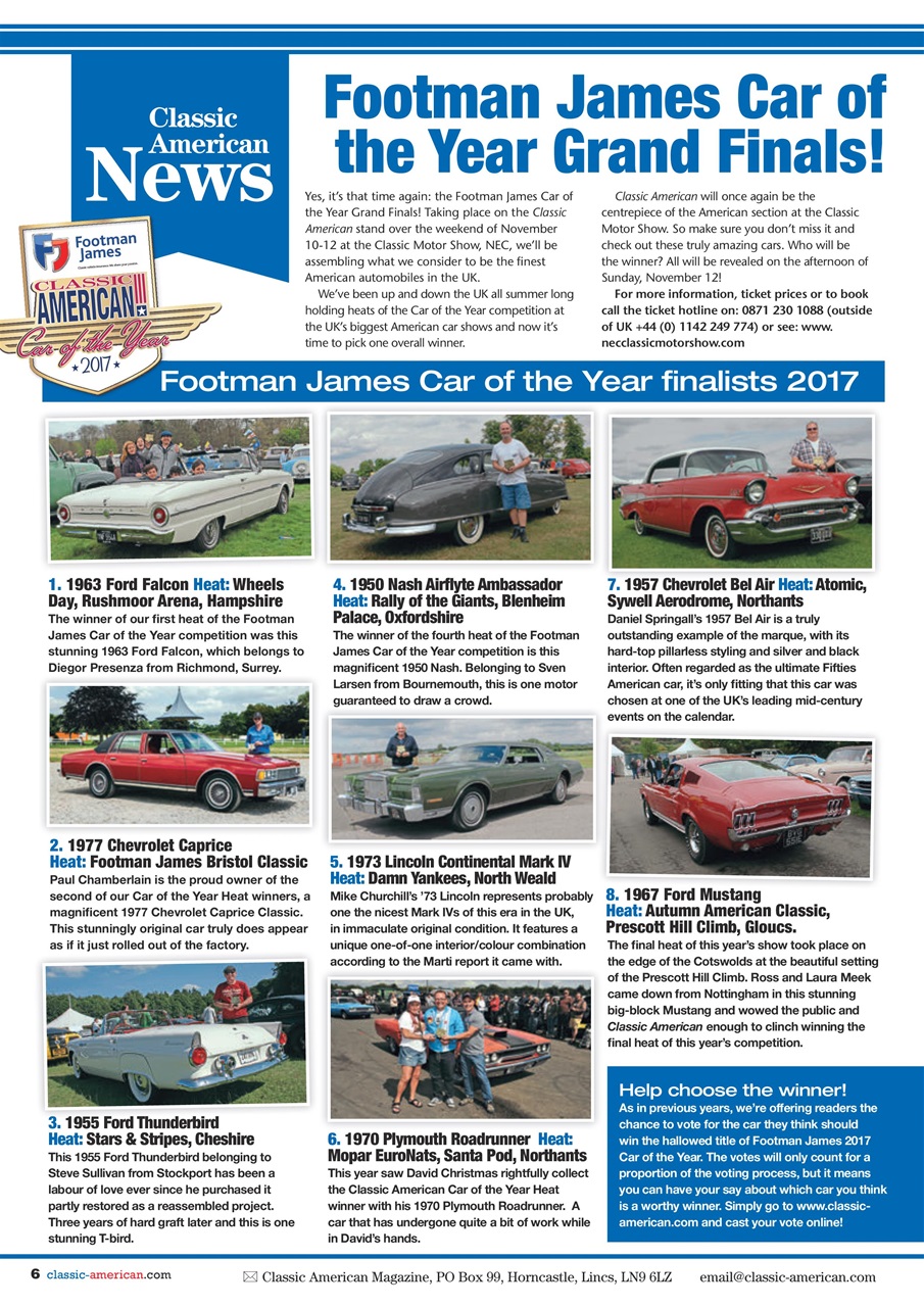Classic American Magazine Preview Pages