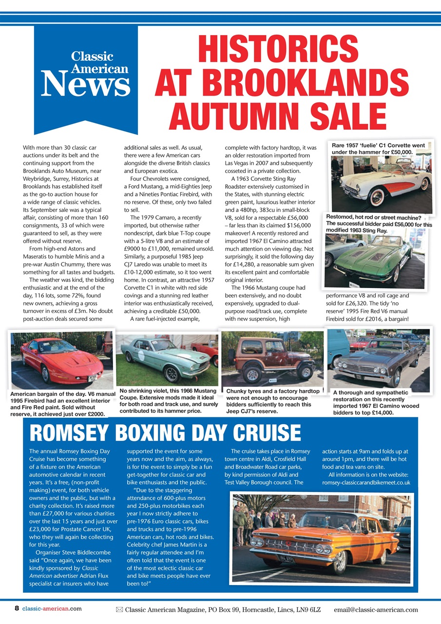 Classic American Magazine Preview Pages