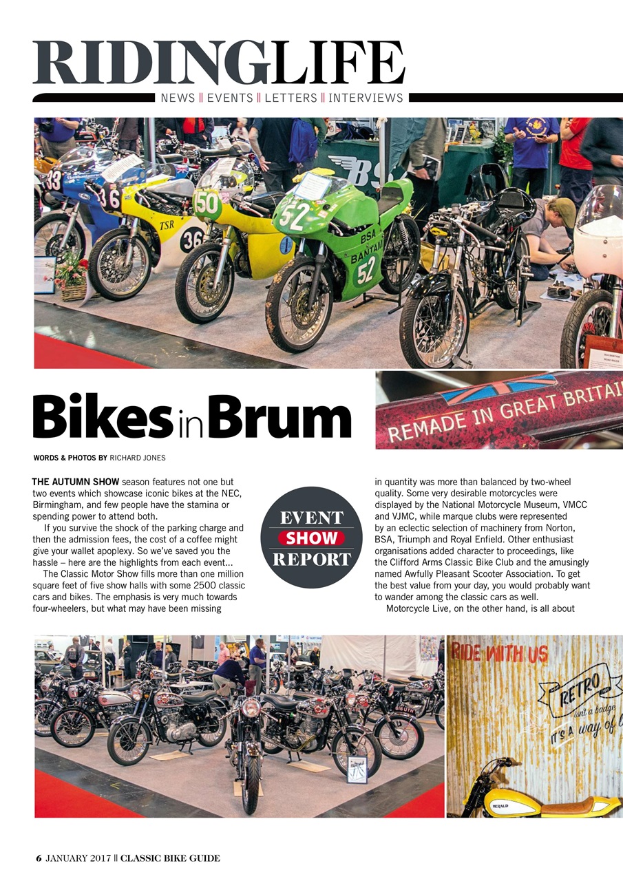 Classic Bike Guide Preview Pages