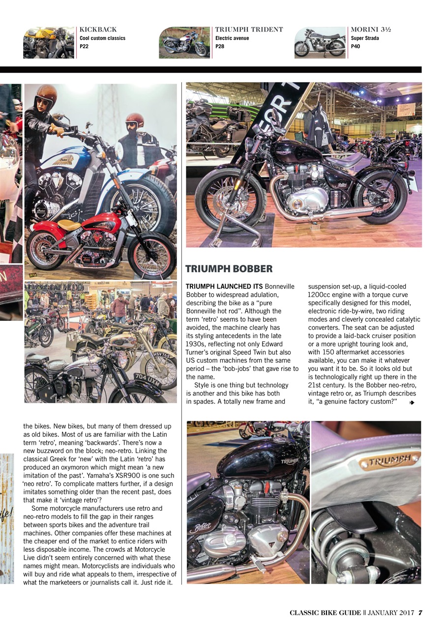 Classic Bike Guide Preview Pages