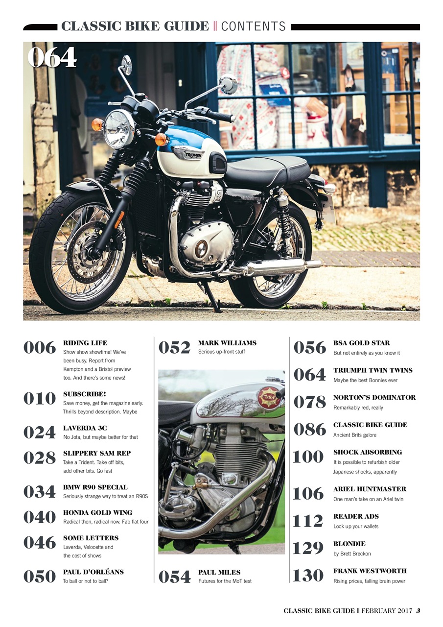 Classic Bike Guide Preview Pages