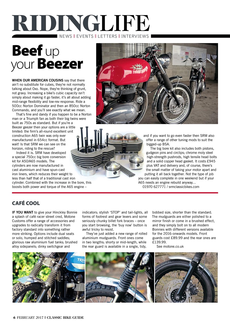 Classic Bike Guide Preview Pages