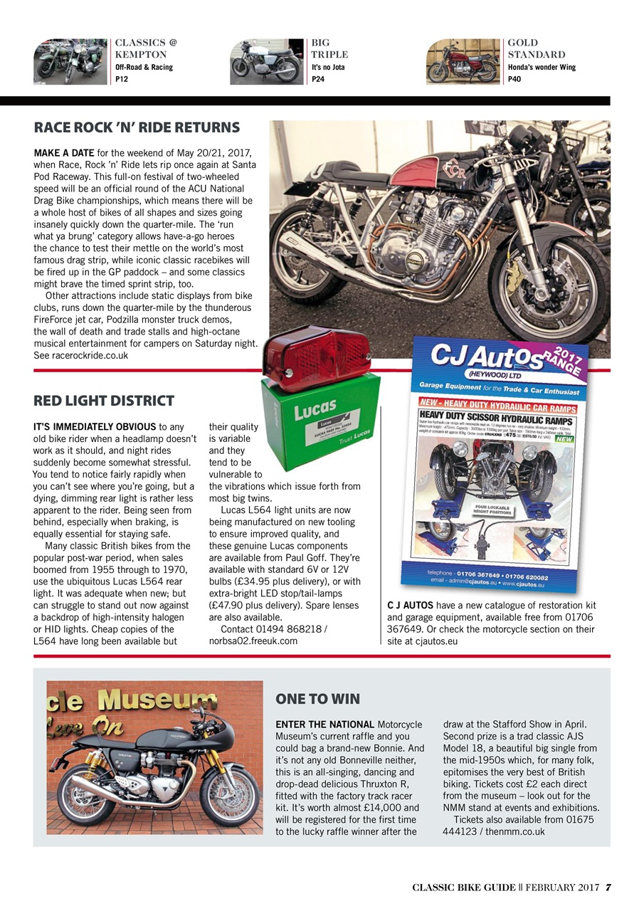 Classic Bike Guide Preview Pages