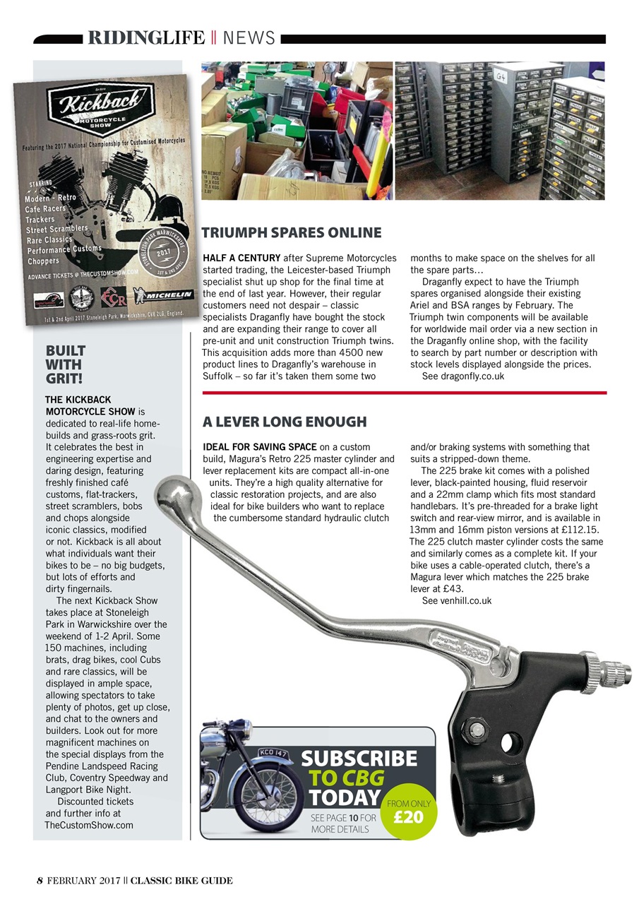 Classic Bike Guide Preview Pages