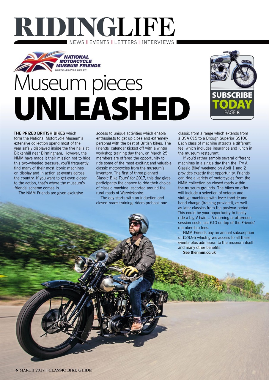 Classic Bike Guide Preview Pages