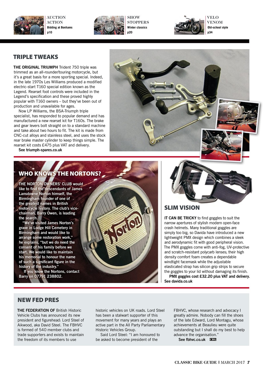 Classic Bike Guide Preview Pages