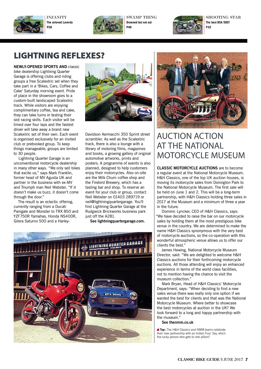 Classic Bike Guide Preview Pages