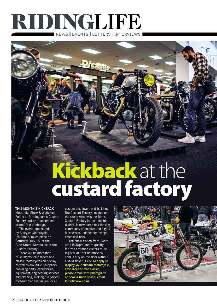 Classic Bike Guide Preview Pages