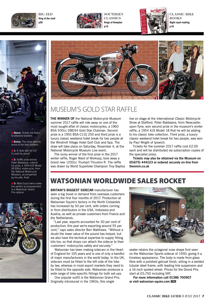 Classic Bike Guide Preview Pages