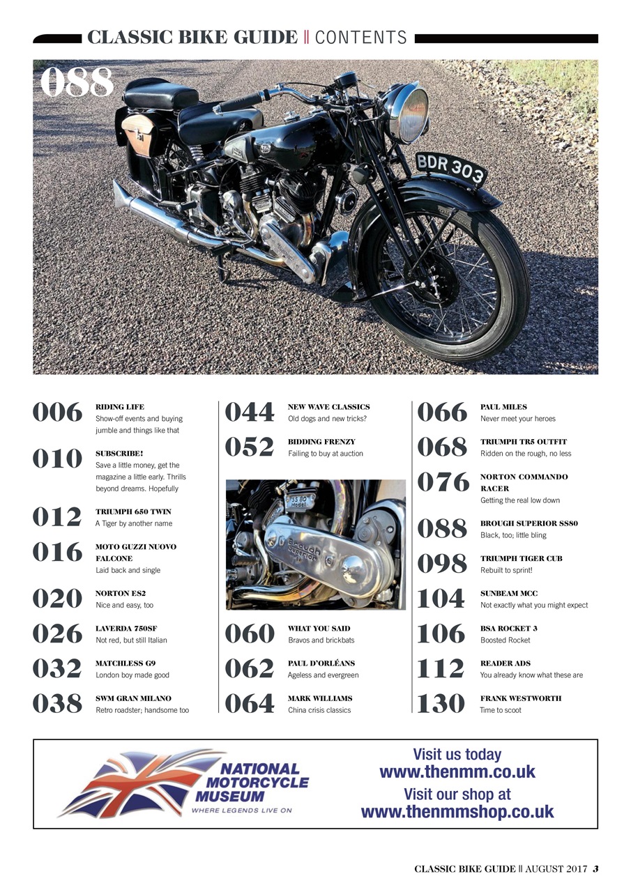 Classic Bike Guide Preview Pages
