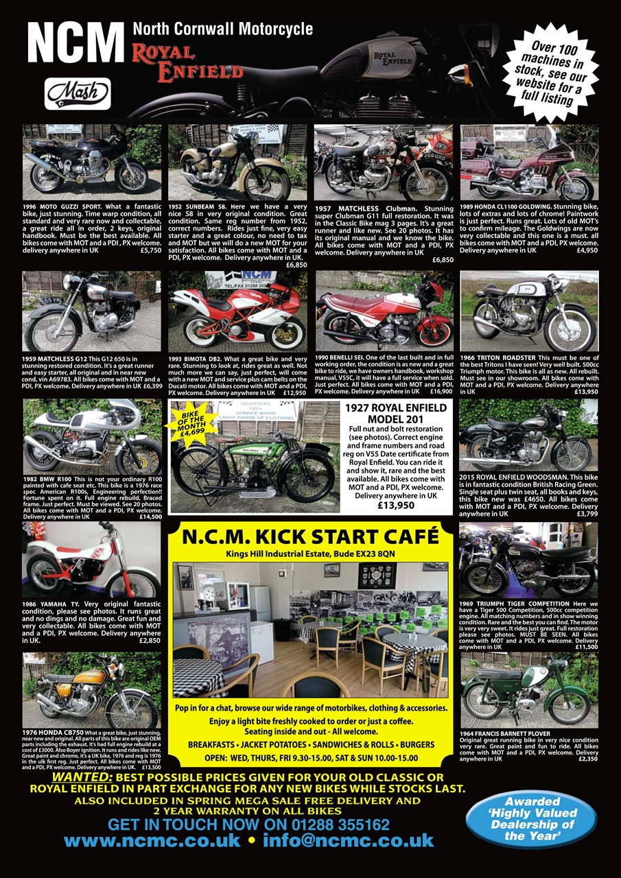 Classic Bike Guide Preview Pages