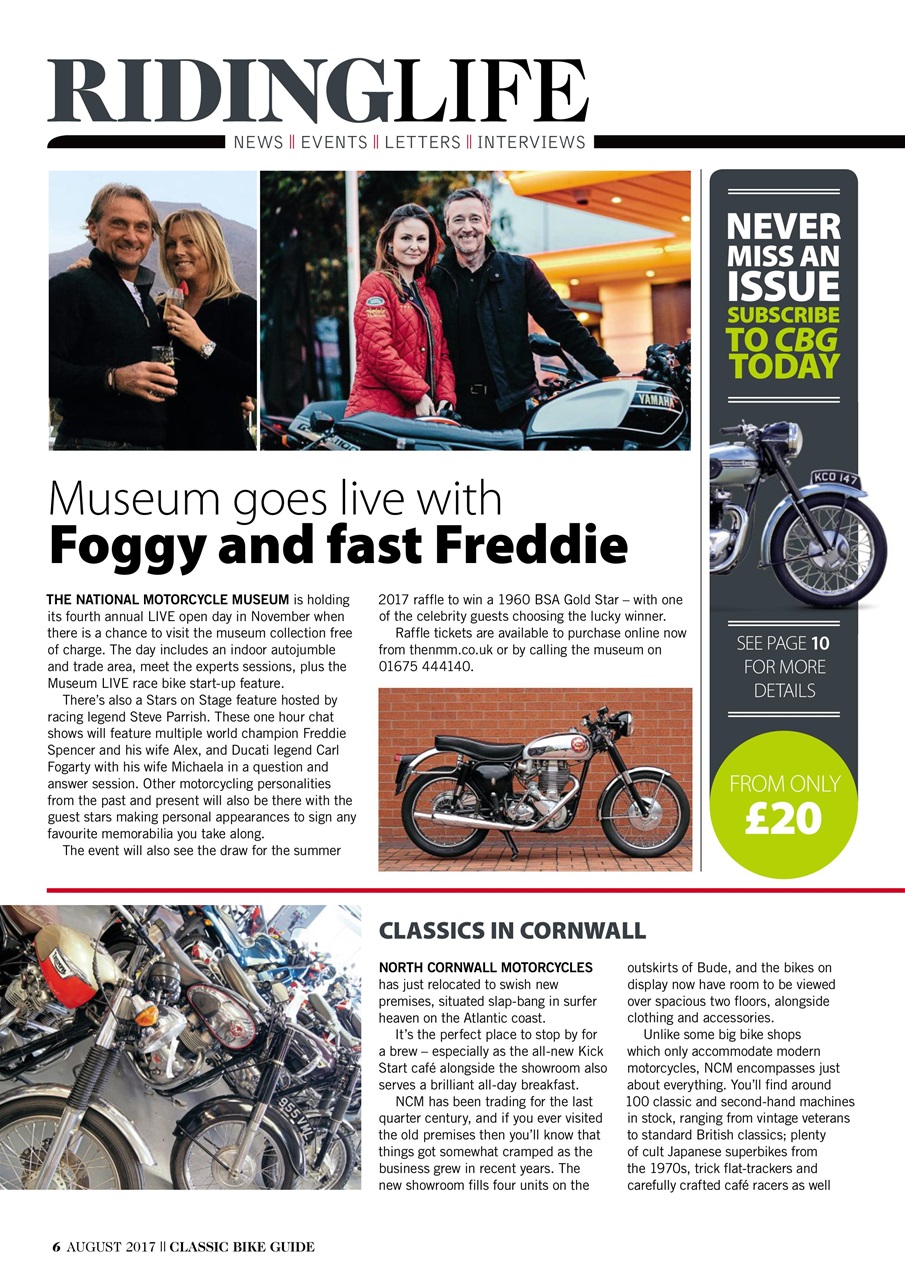 Classic Bike Guide Preview Pages