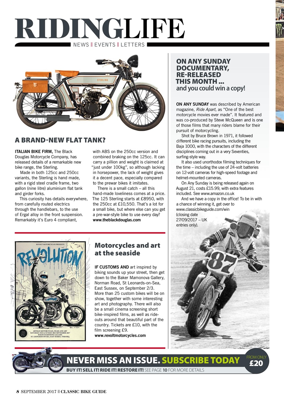 Classic Bike Guide Preview Pages