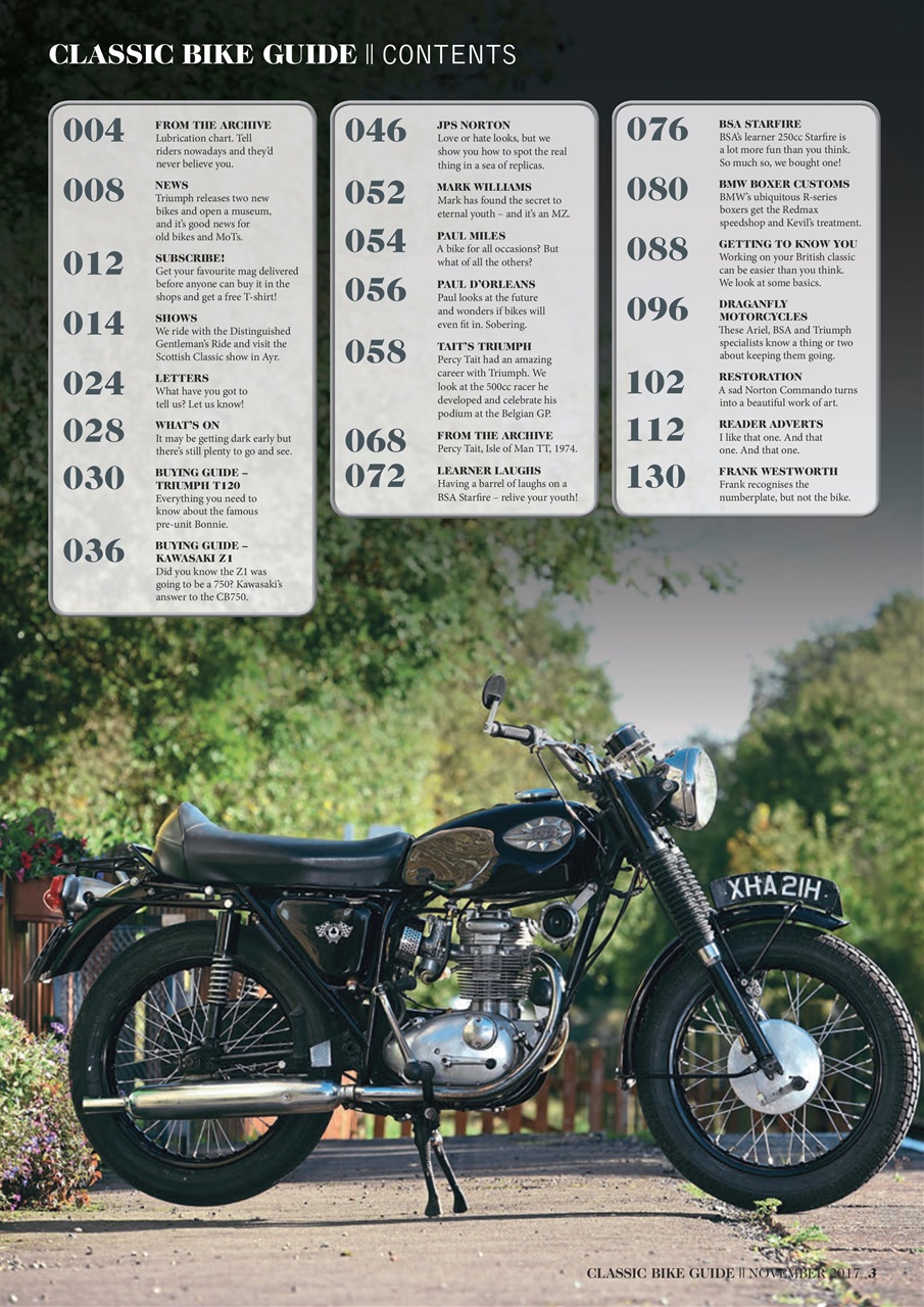 Classic Bike Guide Preview Pages