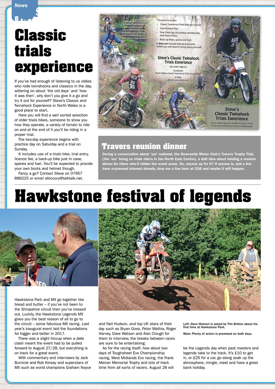Classic Dirt Bike Preview Pages
