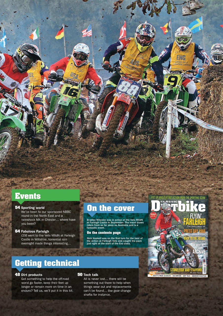 Classic Dirt Bike Preview Pages